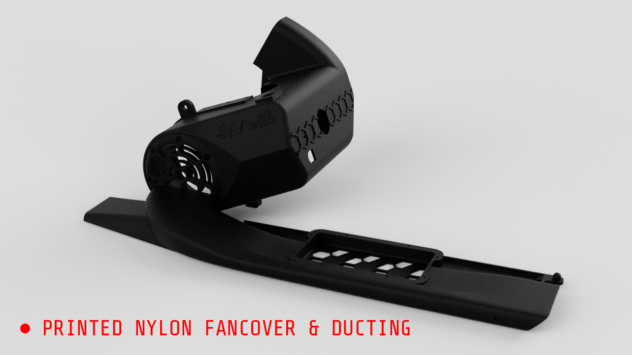 Printed Fan Cover and Ducting